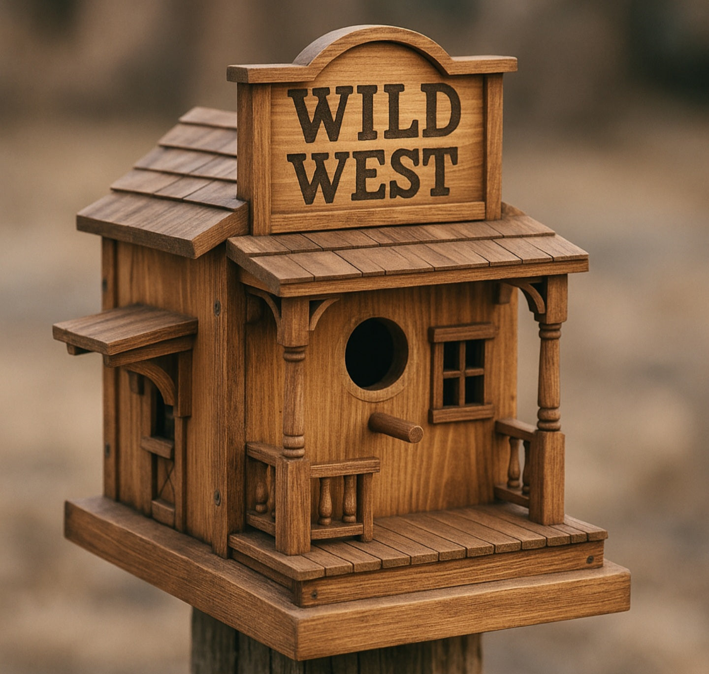 Wild West Birdhouse
