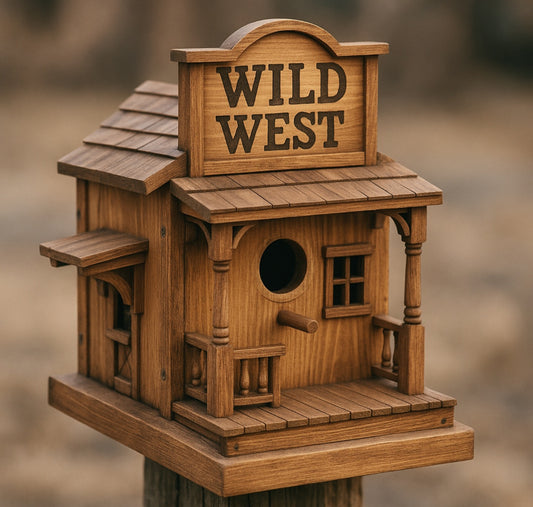 Wild West Birdhouse