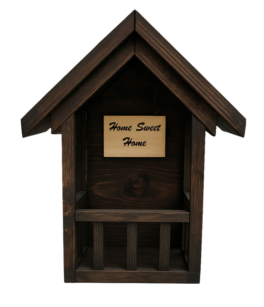 Espresso Birdhouse