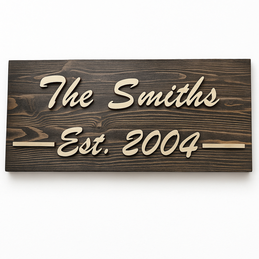 Personalized Name Sign